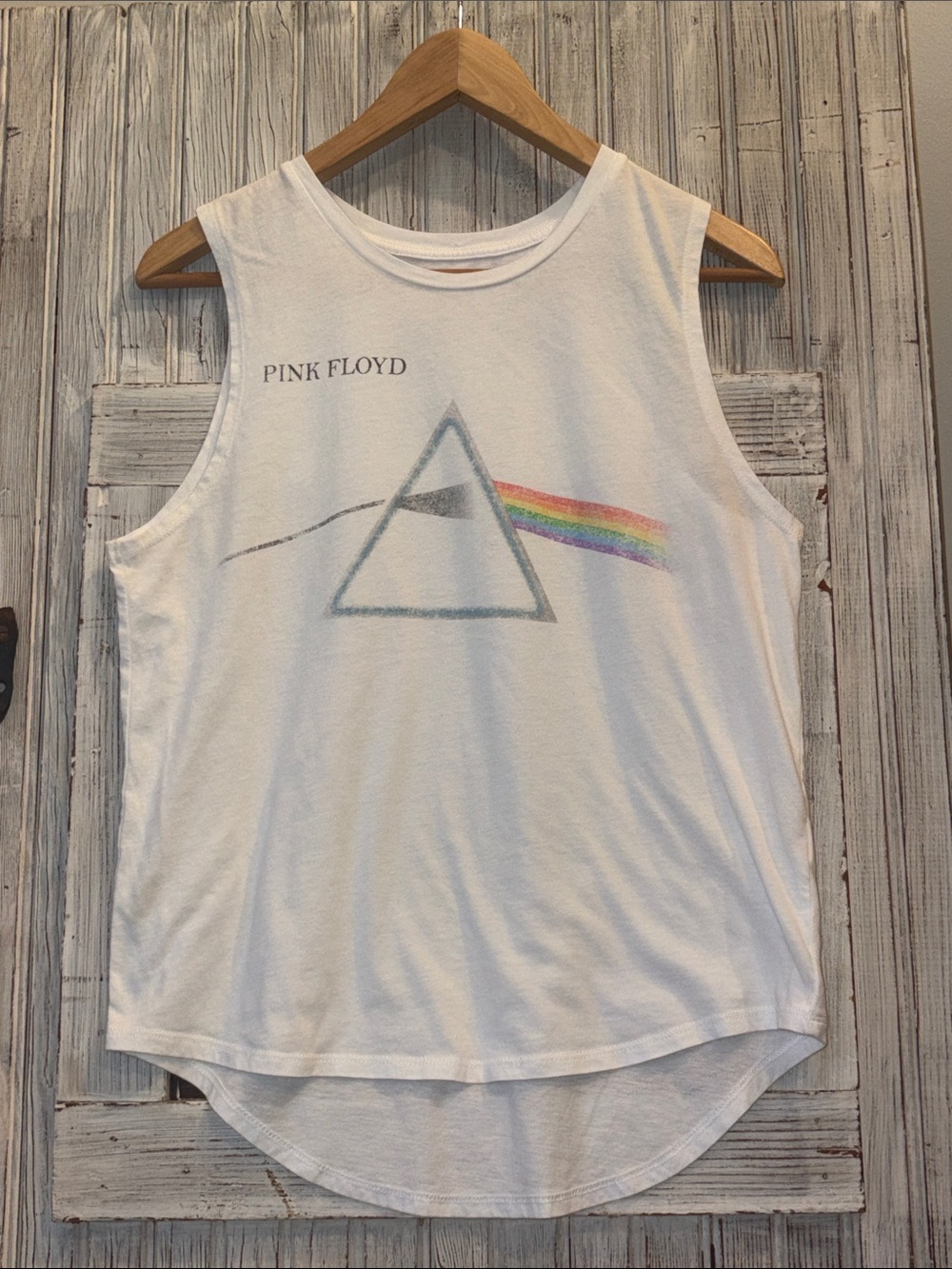 Pink Floyd Muscle Tank Prism Artwork Size M 1973 album The Dark Side of the Moon